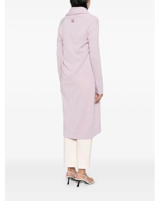 Teddy Cashmere Pink Venezia Cardi-Coat