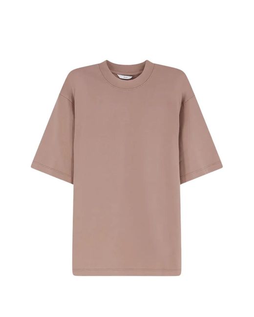 Hevò Pink Mulino Oversized T-Shirt for men