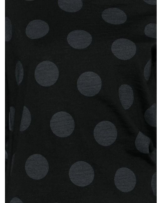 Junya Watanabe Black Pull À Empiècement À Pois