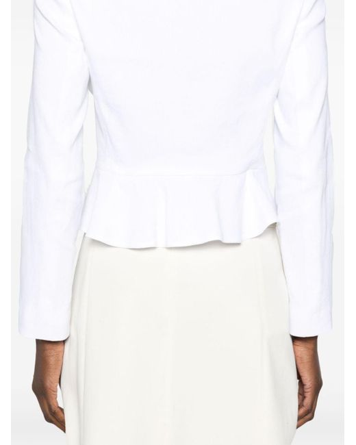 Giacca crop di Theory in White