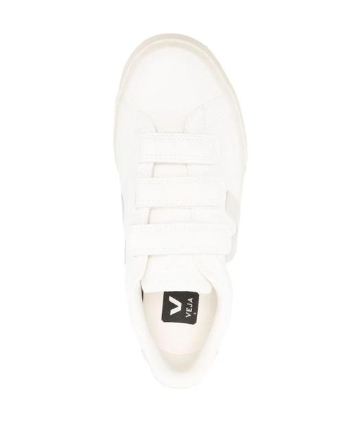 Veja White Recife Chromefree Touch-Strap Sneakers