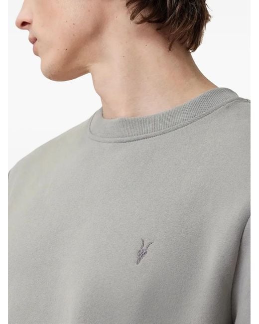 メンズ AllSaints ロゴ スウェットシャツ Gray