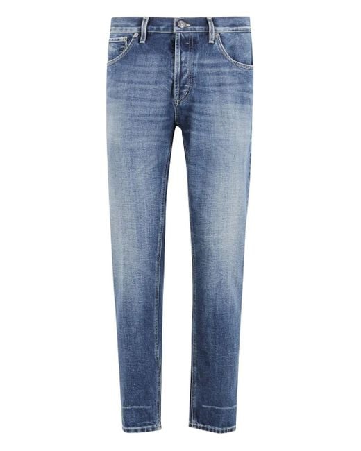 Dondup Blue Five-Pockets Jeans for men