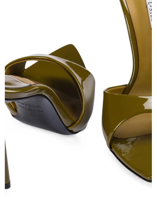 Le Silla Metallic Bella Leather Sandals