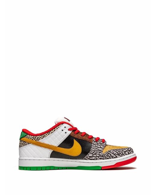 Nike Blue Sb Dunk Low "What The P-Rod" Sneakers