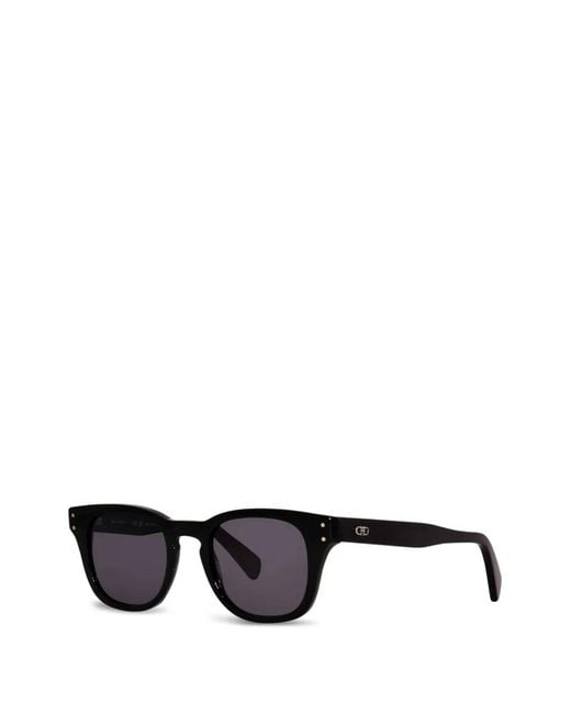 Ferragamo Eyewear White Gancini Square-Frame Sunglasses for men