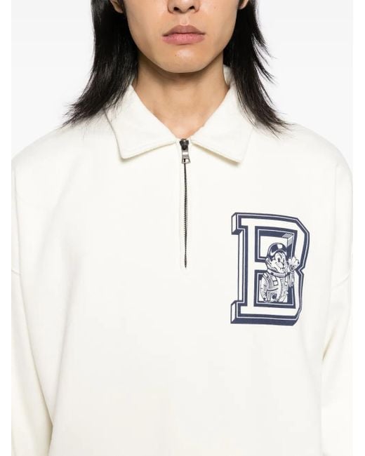 Sudadera Con Logo Estampado BBCICECREAM de hombre de color White