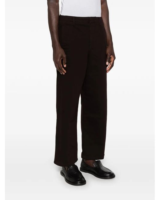 Sandro White Belt-Loop Jeans for men