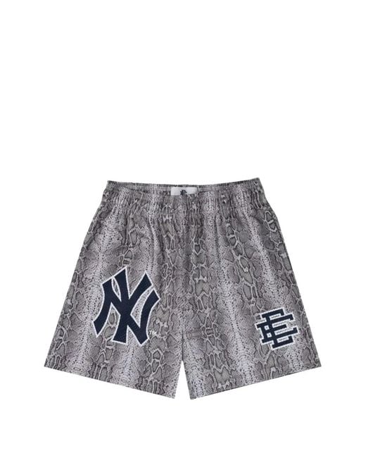 Eric Emanuel Gray X New York Yankees Ee Basic Shorts for men