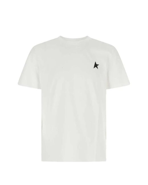 Golden Goose Deluxe Brand White Star-Patch T-Shirt for men