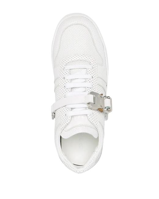 1017 ALYX 9SM White Signature Buckle Sneakers for men