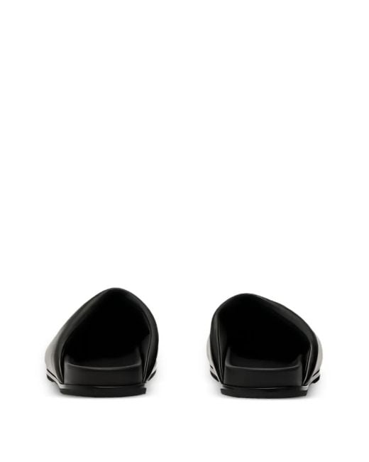 Rick Owens Black Granola Slippers for men