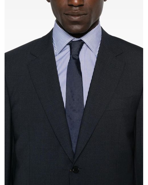 Costume En Laine Canali pour homme en coloris Black