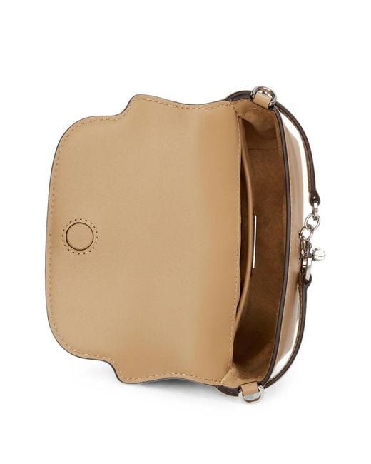 Ralph Lauren Natural Small Blaike Leather Cross Body Bag
