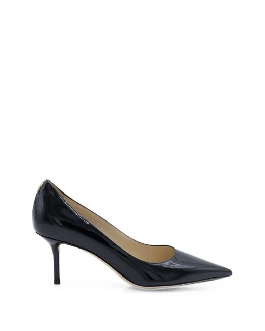 Jimmy Choo Black Love Patent-Leather Pumps
