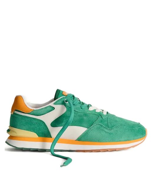 HOFF Green Viridis Suede Sneakers for men