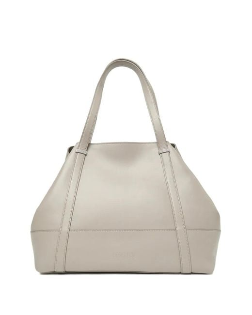 Peserico Natural Small Itinera Monili-Embellished Leather Shoulder Bag