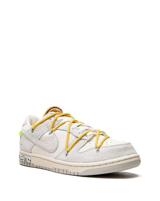 NIKE X OFF-WHITE White Dunk Low "Lot