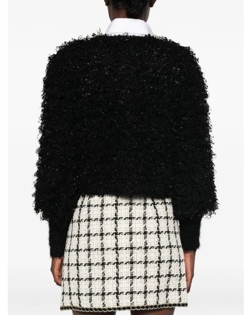 Twinset Black Long-Sleeves Jacket
