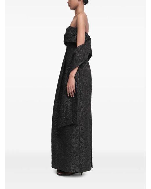 Jonathan Simkhai Black Ariana Gown Dress