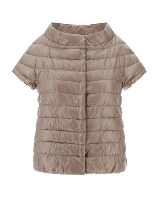 Herno Gray Emilia Puffer Jacket