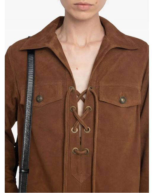 Zadig & Voltaire Remacha ミニドレス Brown