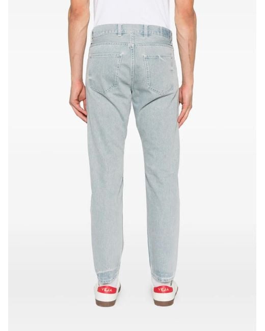 Eleventy Blue Straight Jeans for men