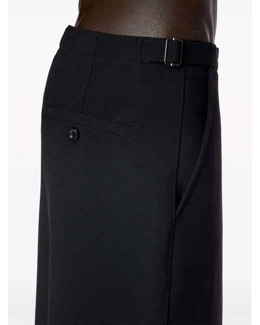DIESEL Black P-Lewitt Straight-Leg Trousers for men
