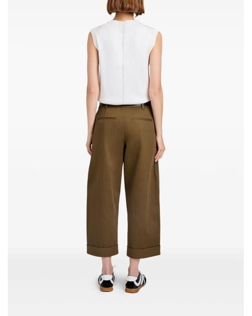 Proenza Schouler Green Dori Trousers
