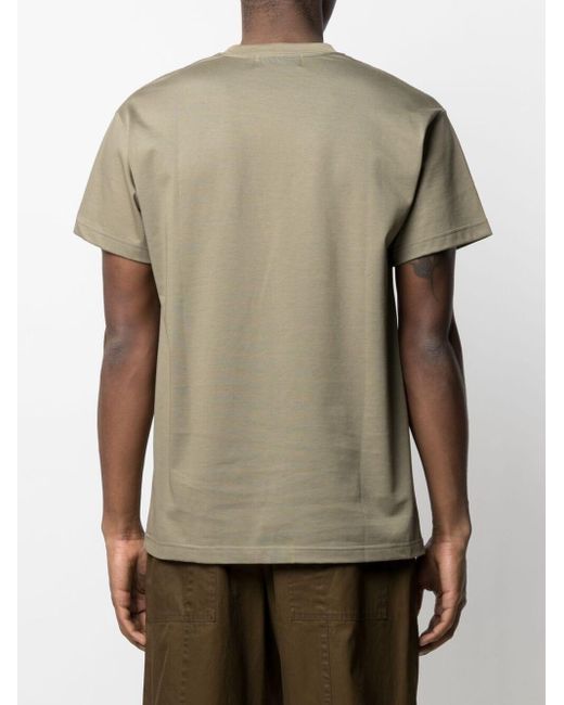 Ambush Green Chest-pocket Cotton T-shirt