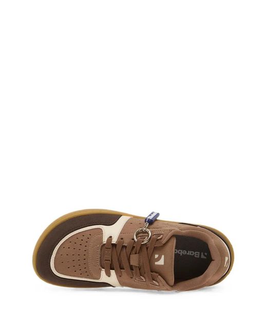 Barebarics Brown Wave 2.0 Perforated Panelled Sneakers