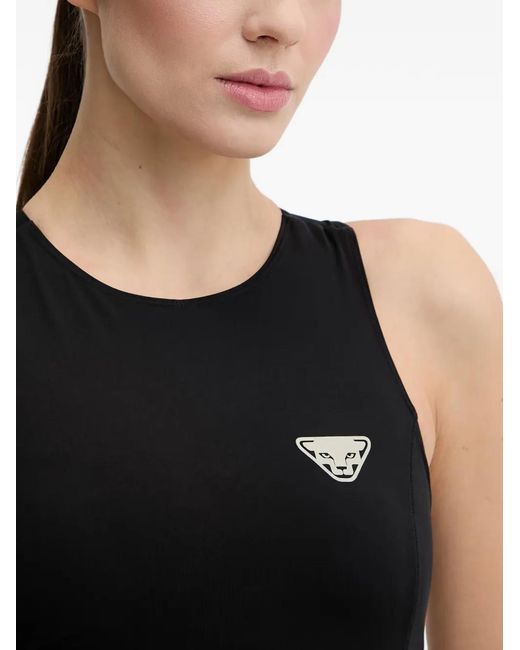 Dynafit Black Graphic-Print Sports Top