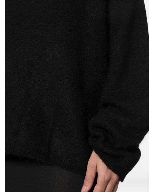 Frankie Shop Black Frankie Shop Mohair Sweater