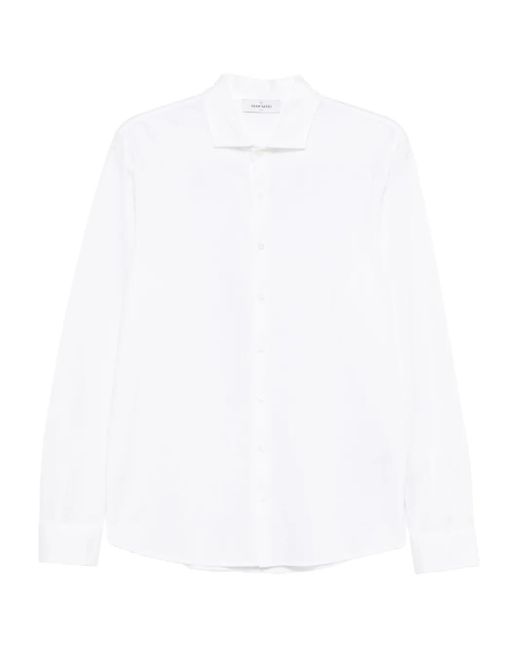 Camisa con botones Gran Sasso de hombre de color White