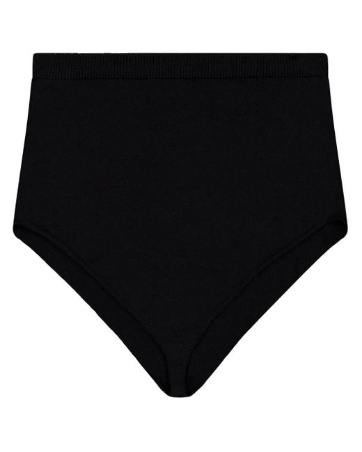 Laneus ハイウエスト ショートパンツ Black