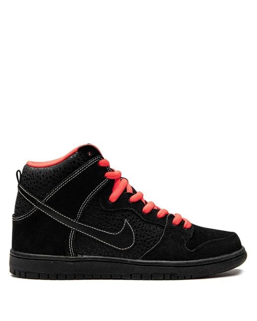 Nike Black Sb Dunk High Pro /Atomic" Sneakers for men