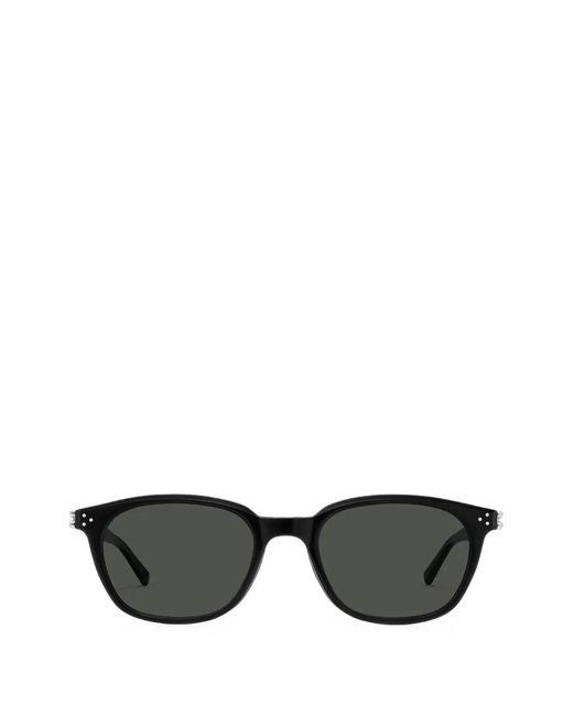 Gentle Monster Black Jasmin 01 Square-Frame Sunglasses