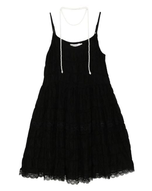 B+ AB Black Sleeveless Dress