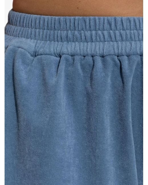 Marysia Swim Blue Bellini Scallop-Hem Elastic-Waist Shorts