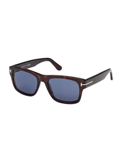 Tom Ford Blue Square-Frame Sunglasses