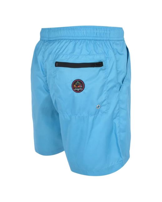 Mauna Kea Blue Solid Boardshorts for men