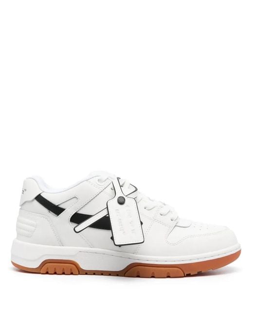 Off-White c/o Virgil Abloh White Out Of Office Lace-Up Sneakers for men