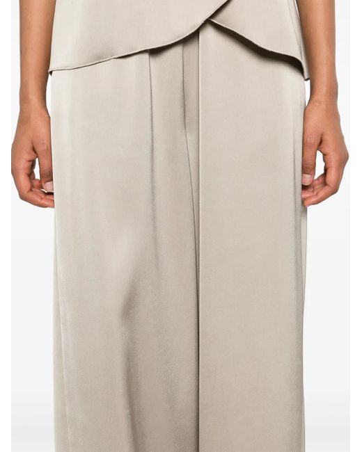 Blanca Vita Natural Satin Trousers