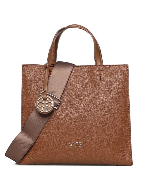 V73 Brown Blake Shoulder Bag