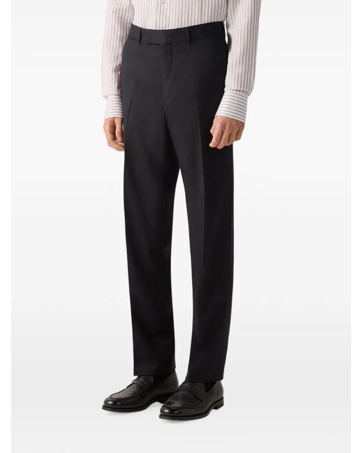 Zegna Black Trofeo 120Mila Wool Suit for men