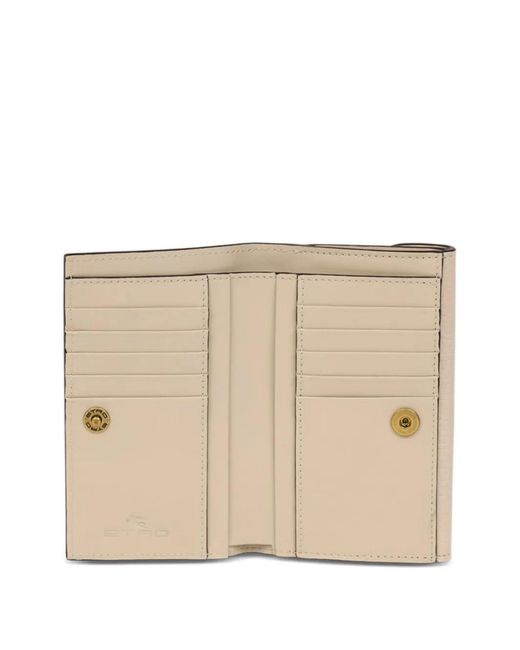 Etro Natural Pony Wallet