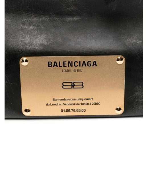 Balenciaga Black Large Lola Shoulder Bag