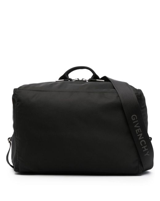 Givenchy Black Logo-print luggage Bag for men