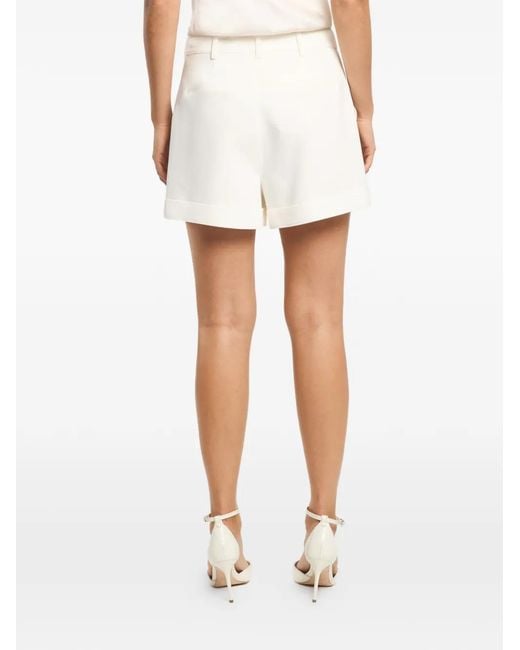 Cinq À Sept White Mindy Tailored Shorts