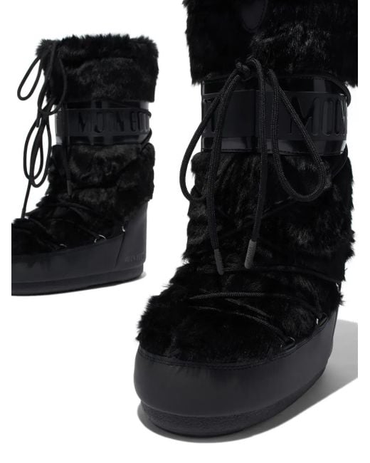 Moon Boot Black High Boot Ecopier